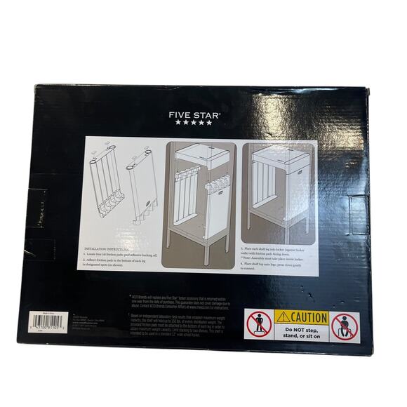 Five Star Stackable Locker Shelf For Locker Organization - Picture 2 of 3